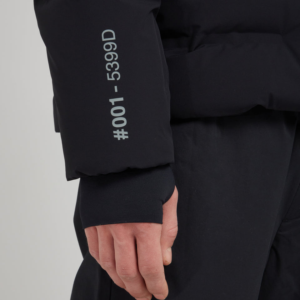 "Arcesaz" jacket in black fabric