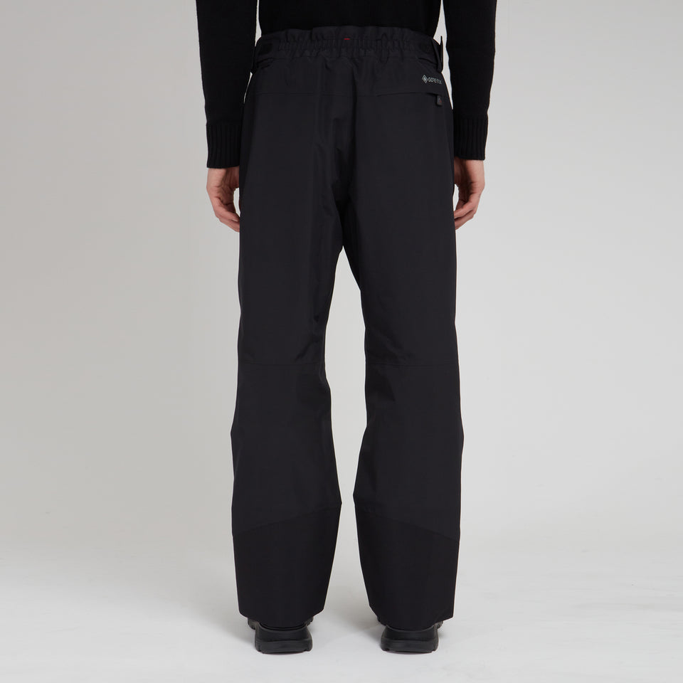 Pantalone da sci in tessuto tecnico nero