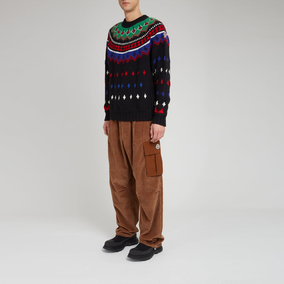 Multicolor wool sweater