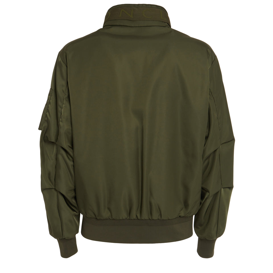 "Timur" jacket in green fabric