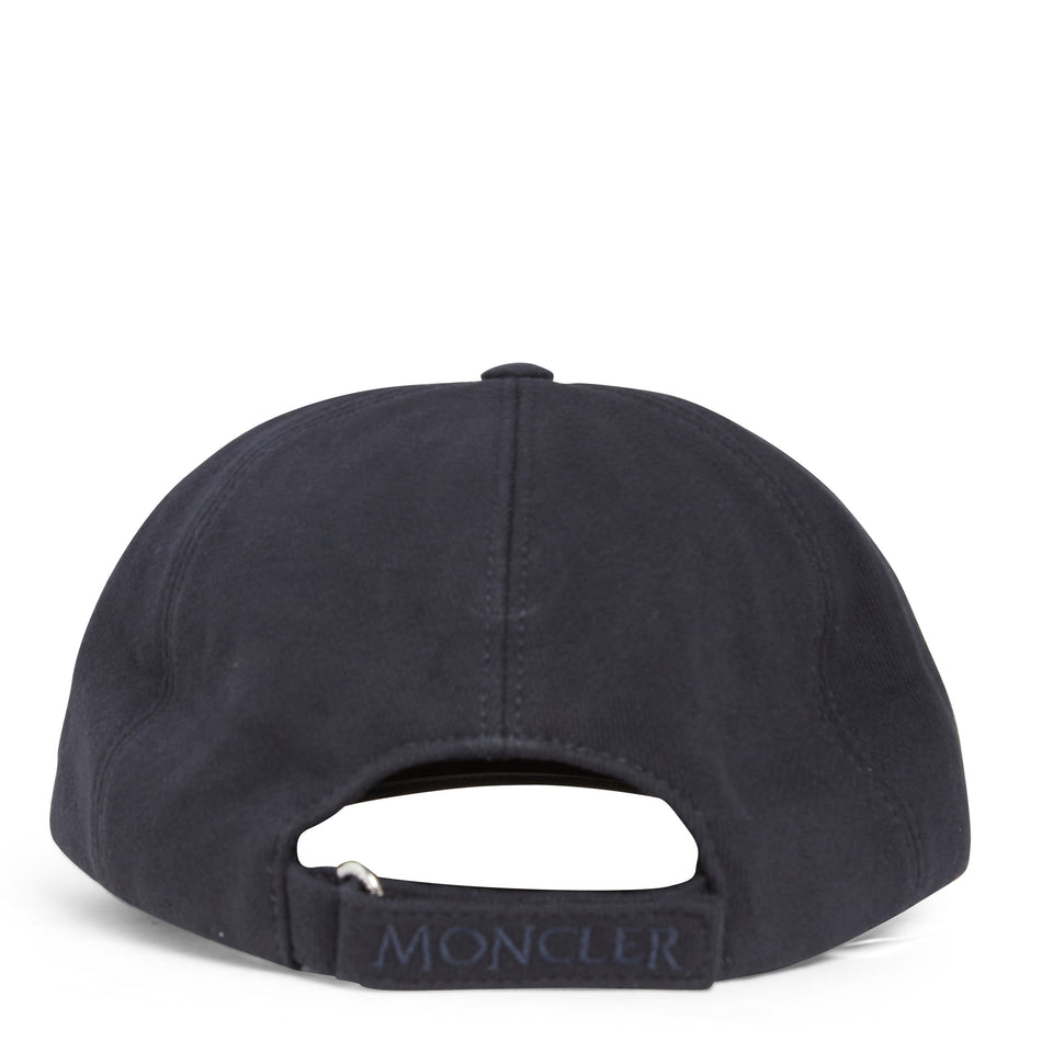 Blue cotton baseball cap