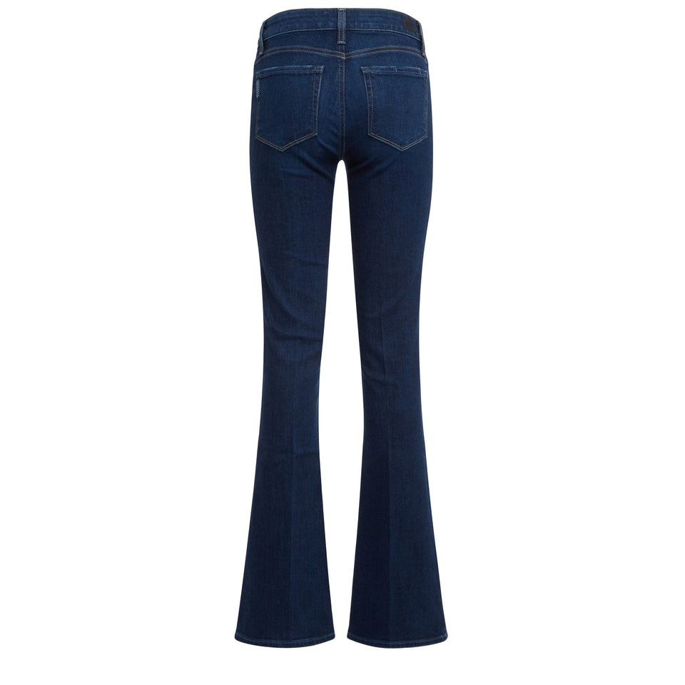 "Laurel Canyon" jeans in blue denim