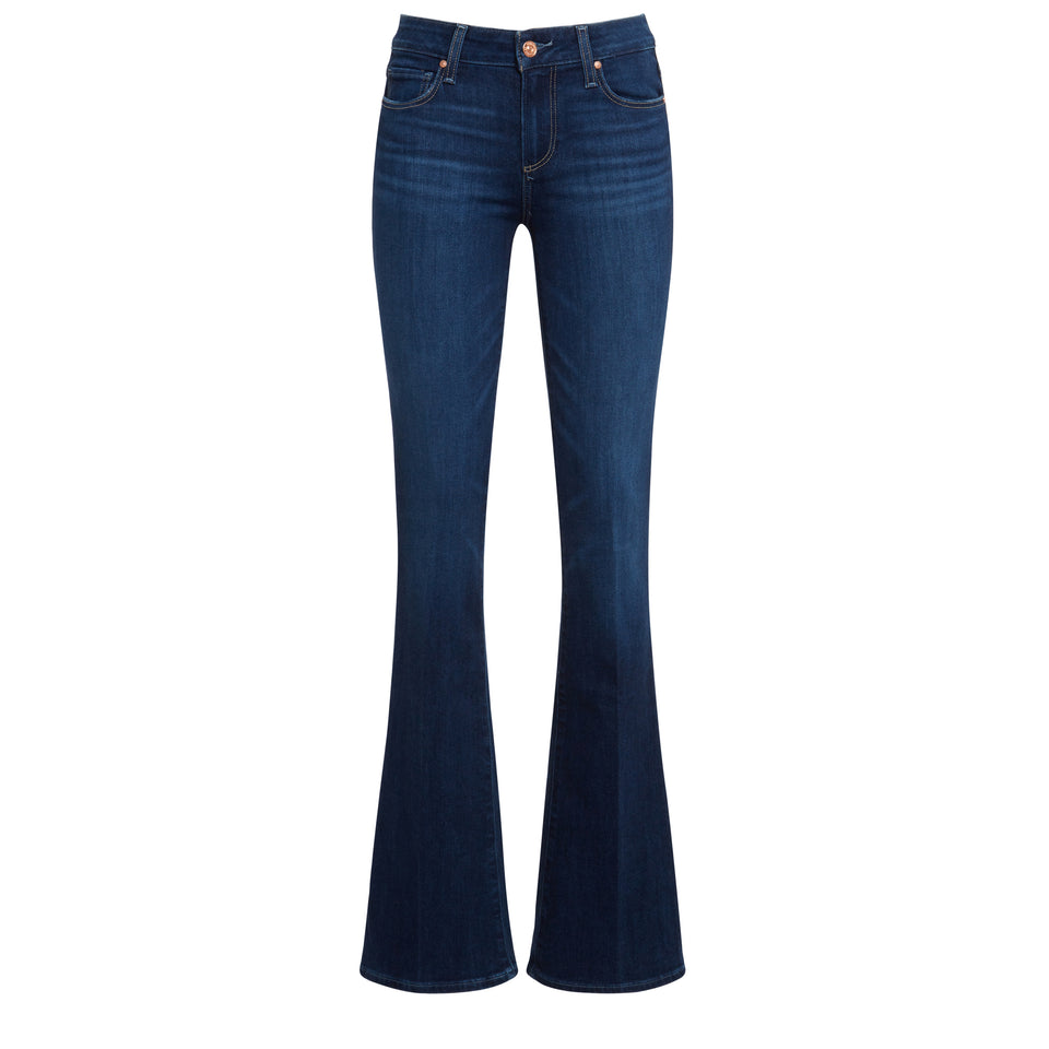 "Laurel Canyon" jeans in blue denim
