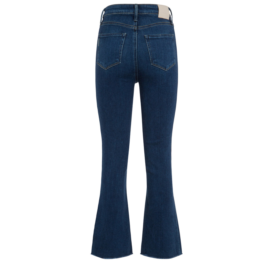 "Claudine" jeans in blue denim