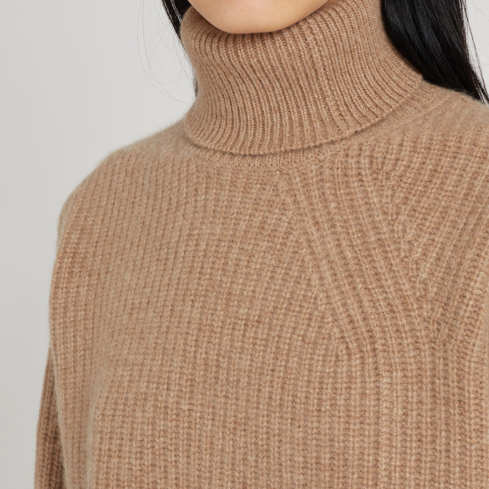 Beige wool sweater