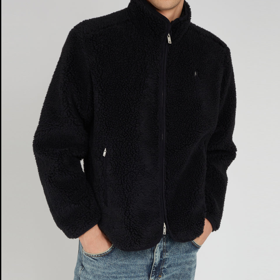 Black fabric jacket