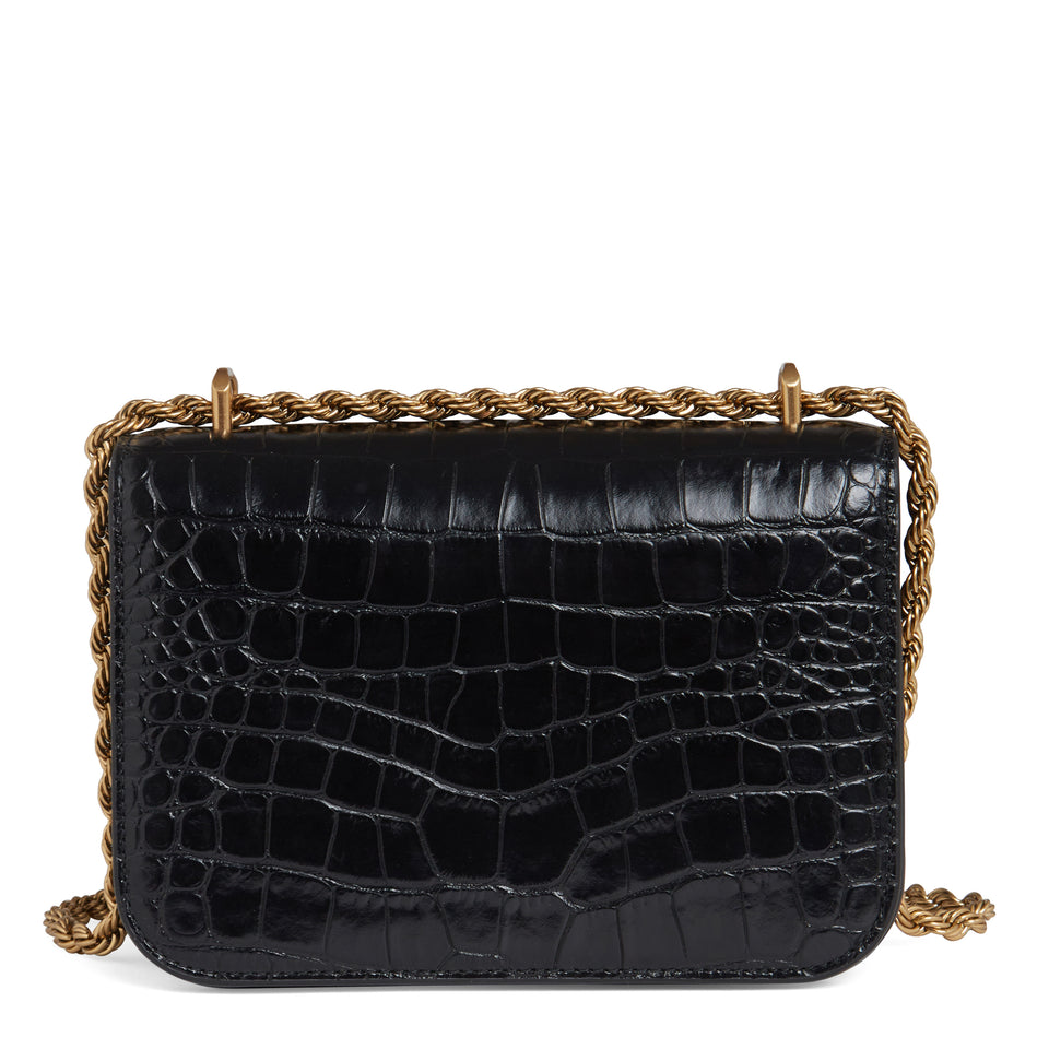 ''Eleanor'' bag in black leather