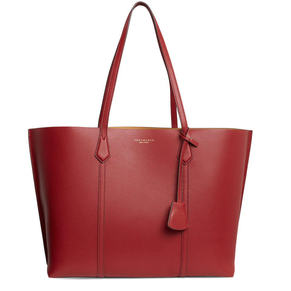 "Perry" bag in red leather