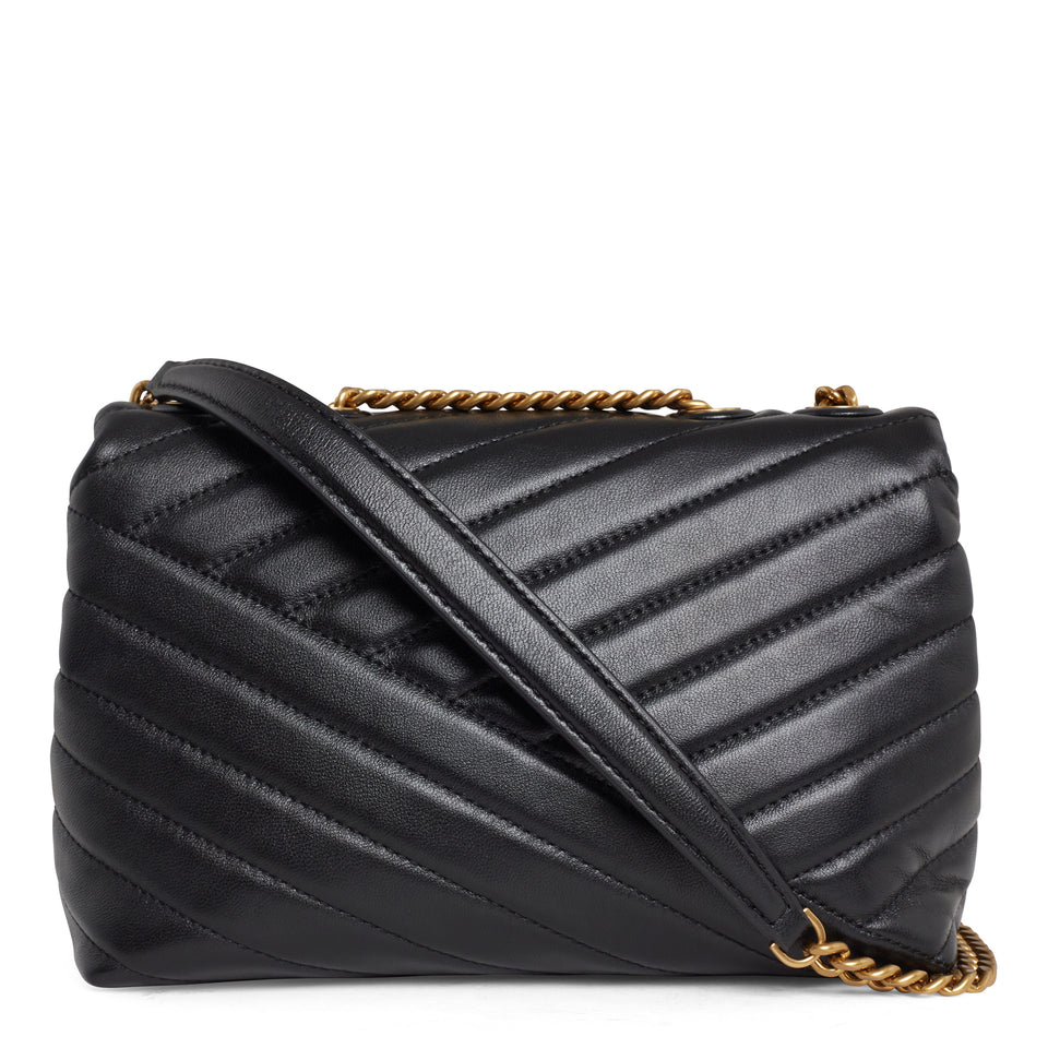 "Kira" bag in black leather