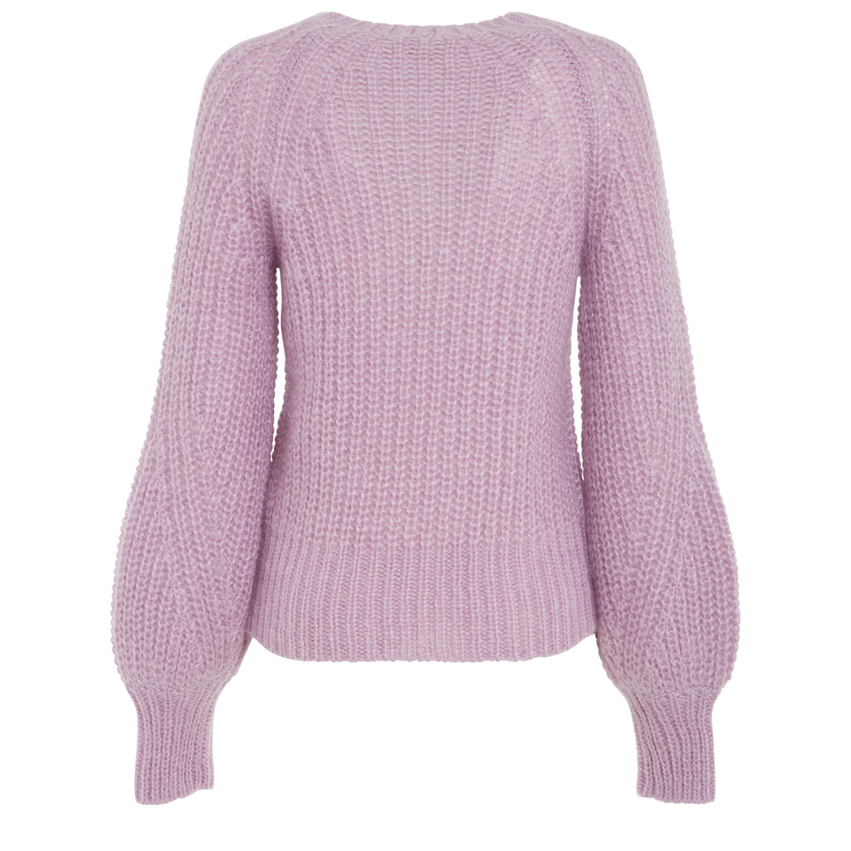 Lilac mohair sweater