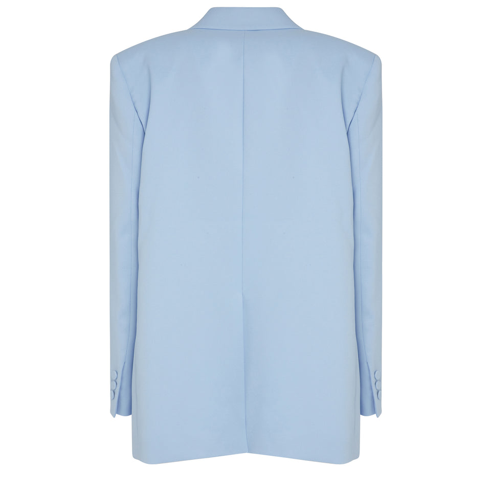 "Guia" blazer in light blue fabric