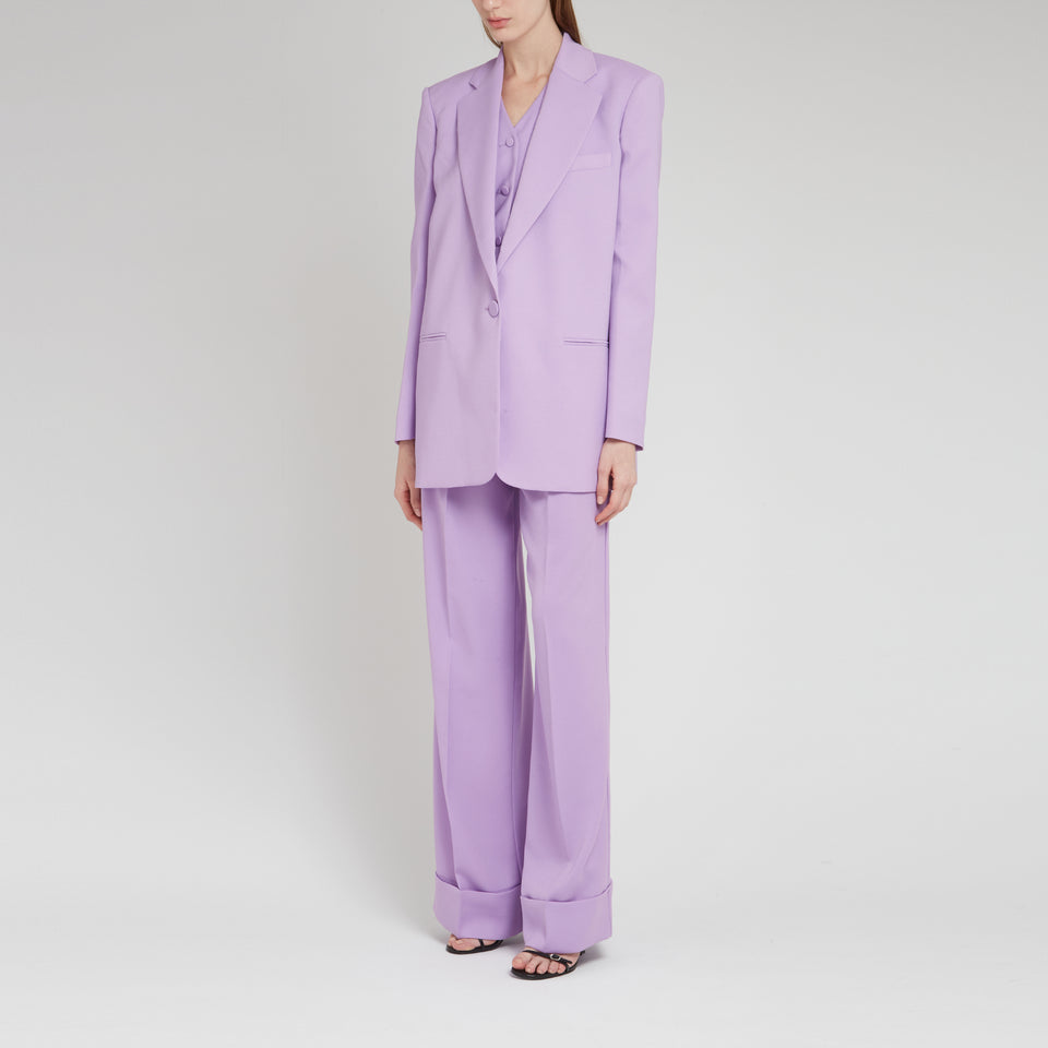 "Guia" blazer in lilac fabric