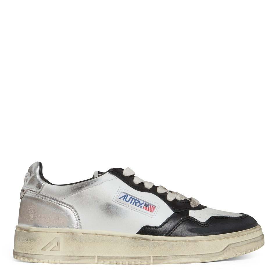 "Sup Vint Low" sneakers in multicolor leather