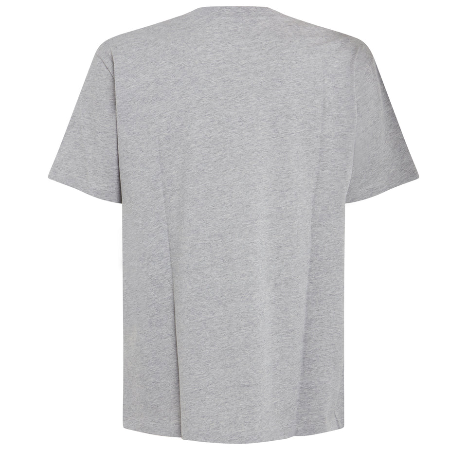 T-shirt in cotone grigia
