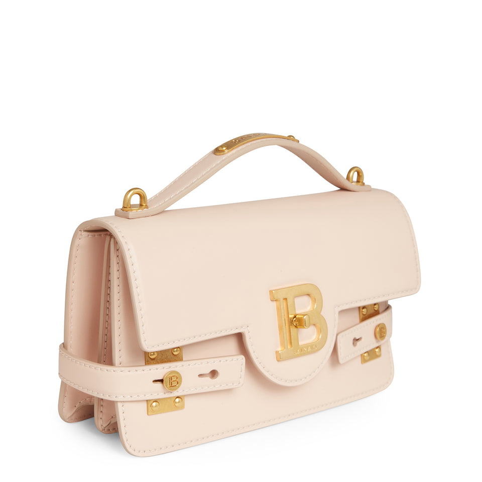 ''B-Buzz Shoulder 24'' bag in beige leather