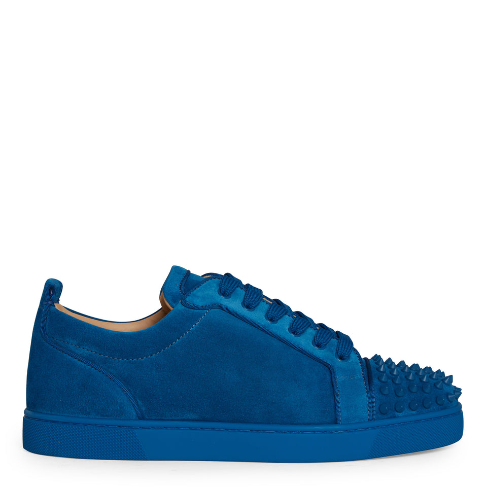 "Louis Junior Spikes" sneakers in blue suede