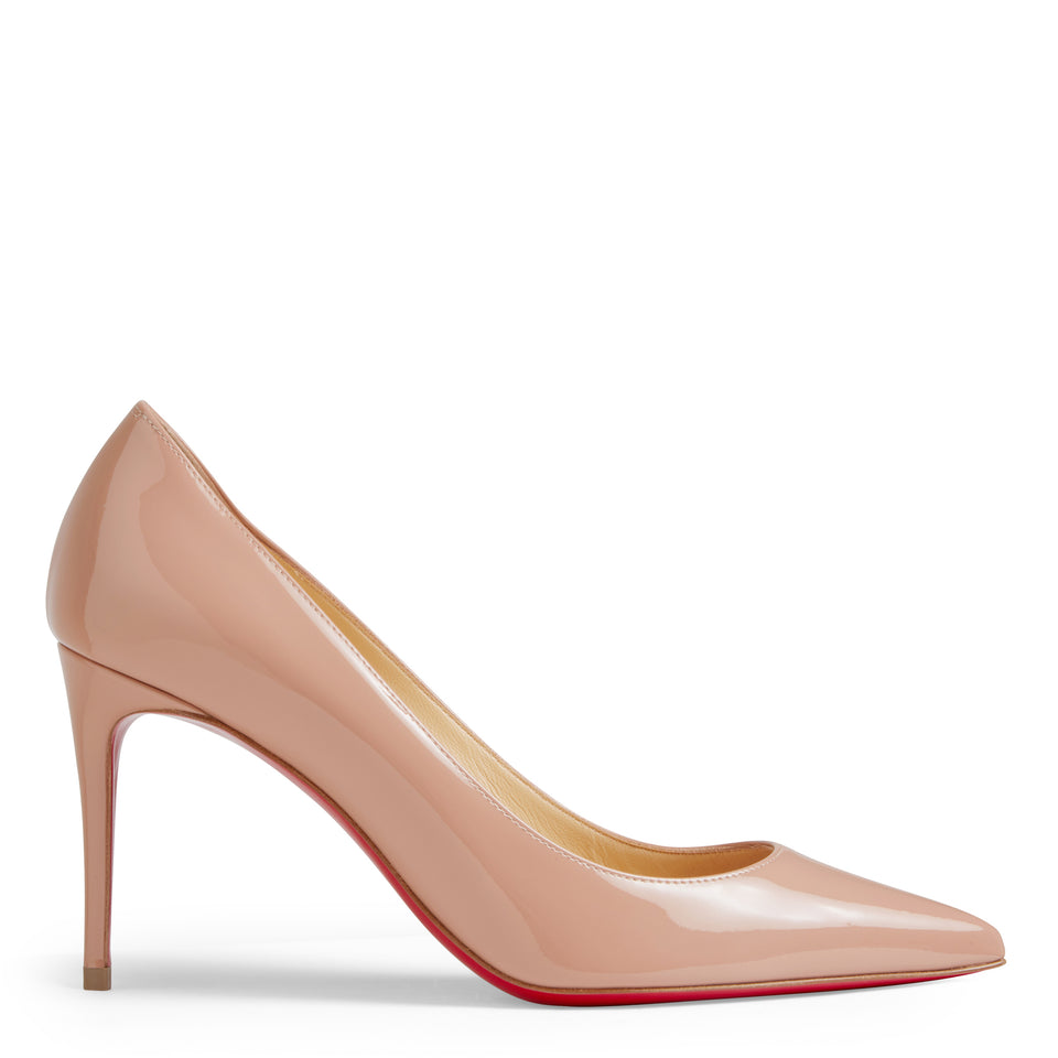 "Kate 85" pumps in nude leather
