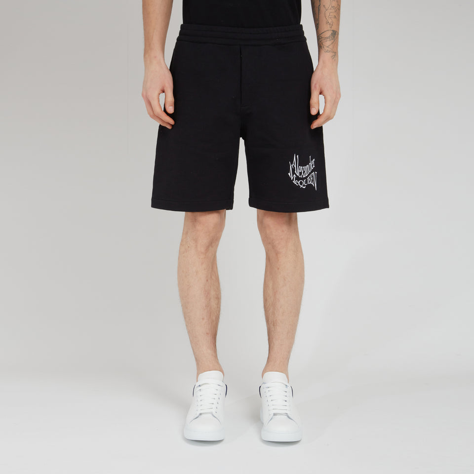 Shorts in cotone neri