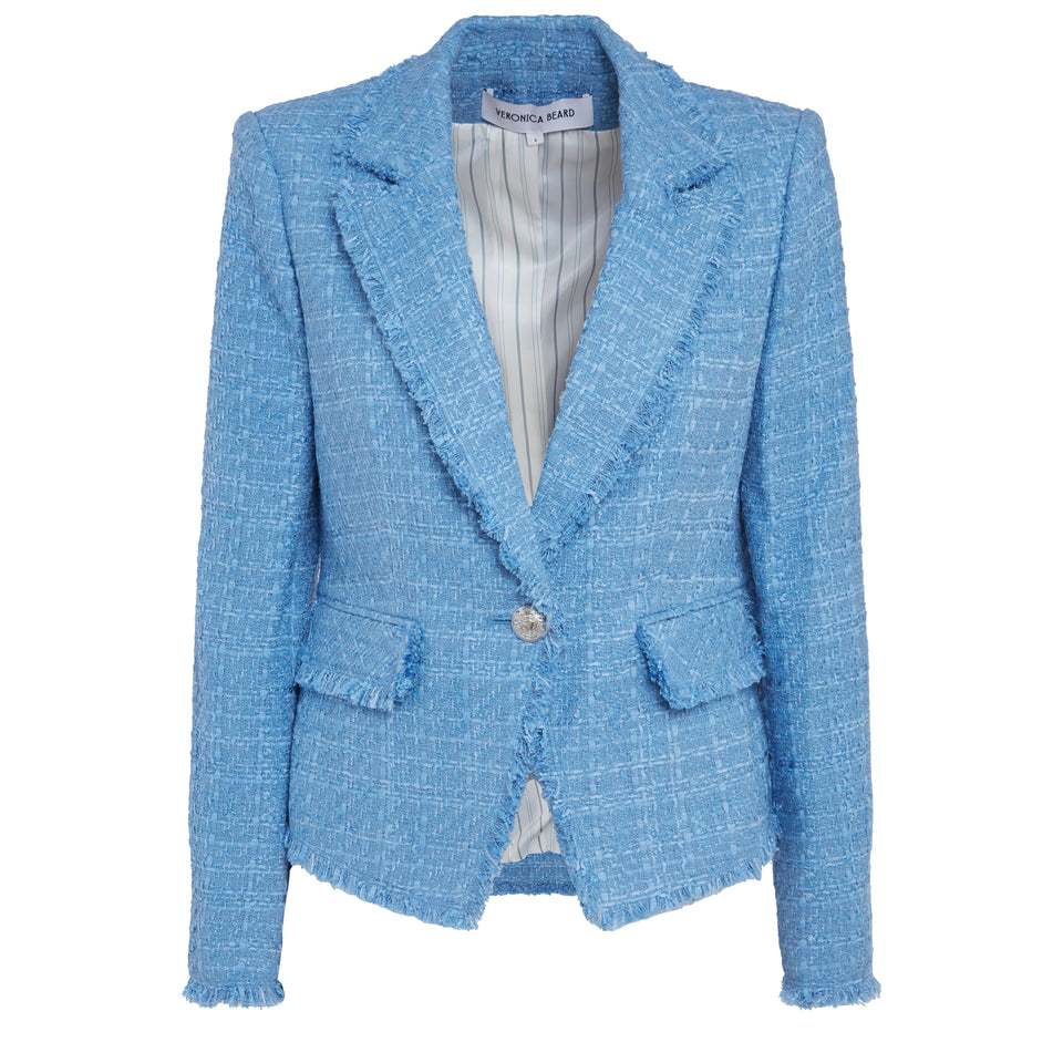 Light blue tweed jacket
