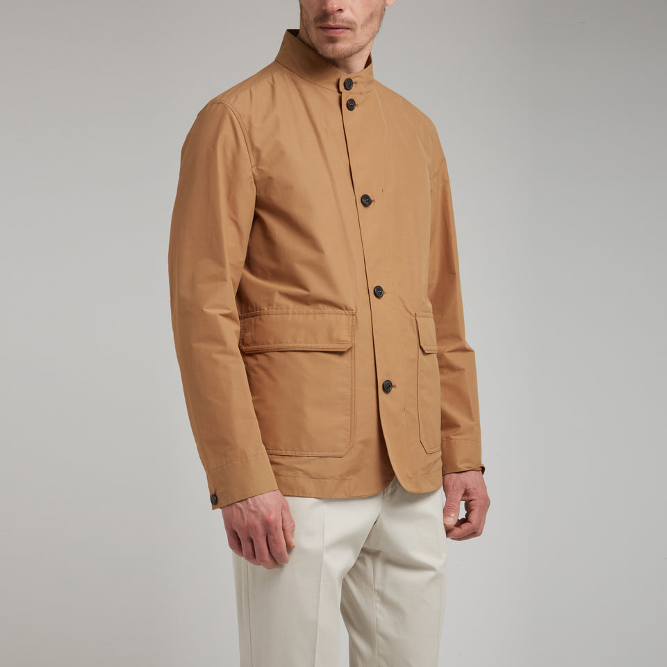 Brown cotton jacket